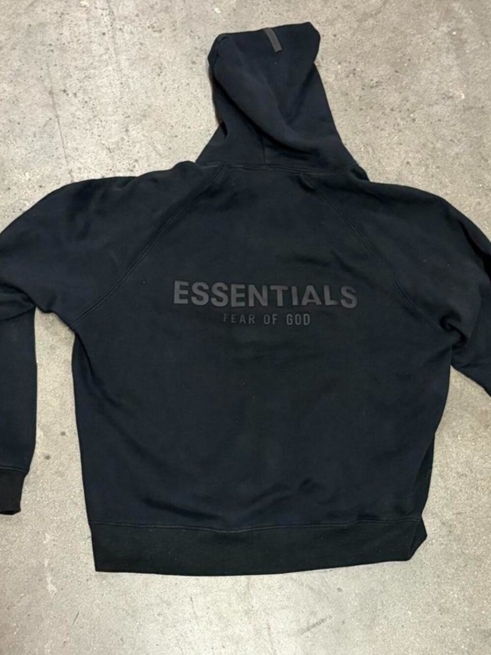 Fear of God Men's Black Hoodie